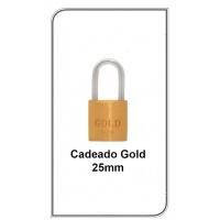 CADEADO GOLD/SOPRANO 25MM